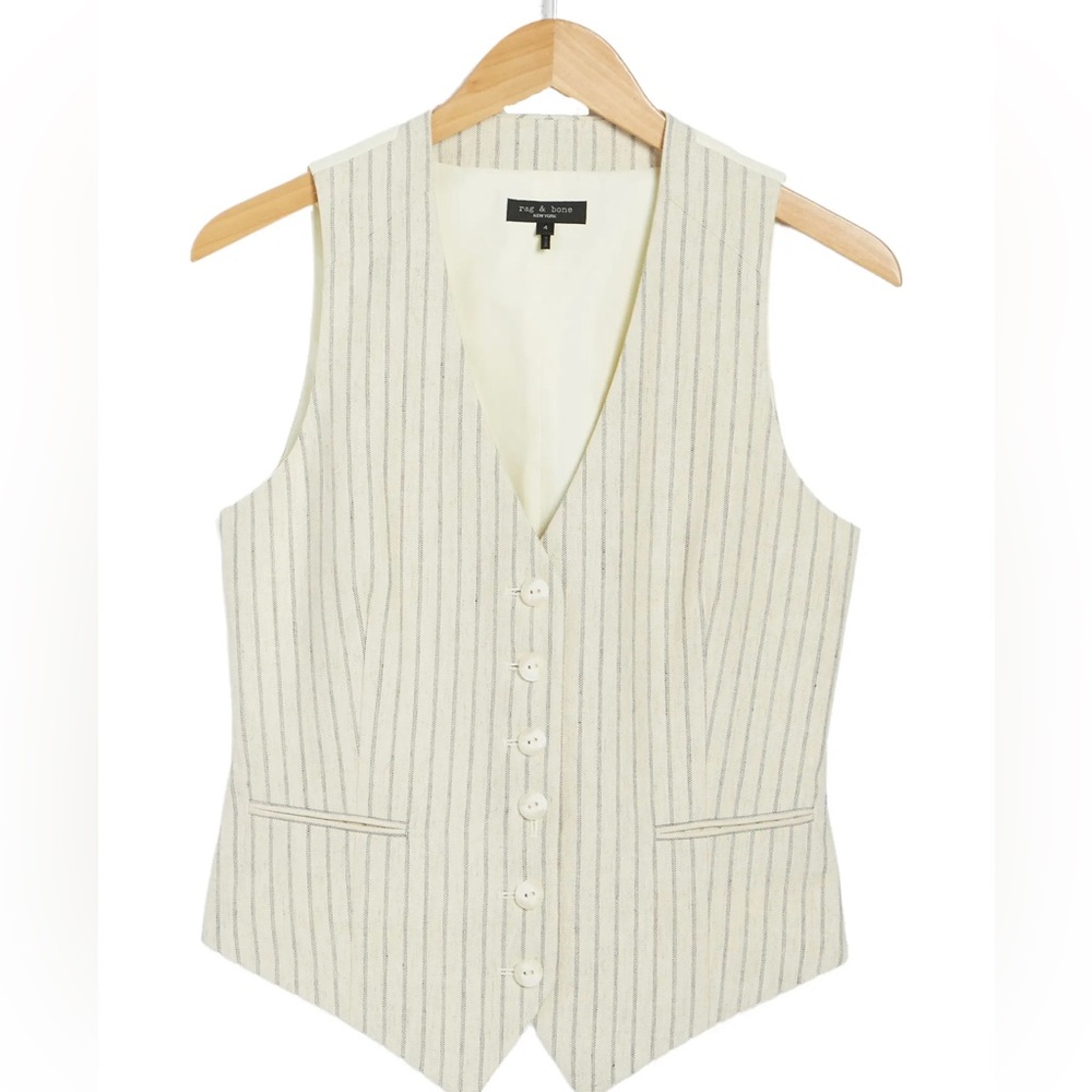 RAG & BONE Vanessa Stripe Vest NWT